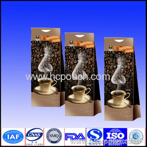Stand Up Natural Kraft Paper Coffee Bags